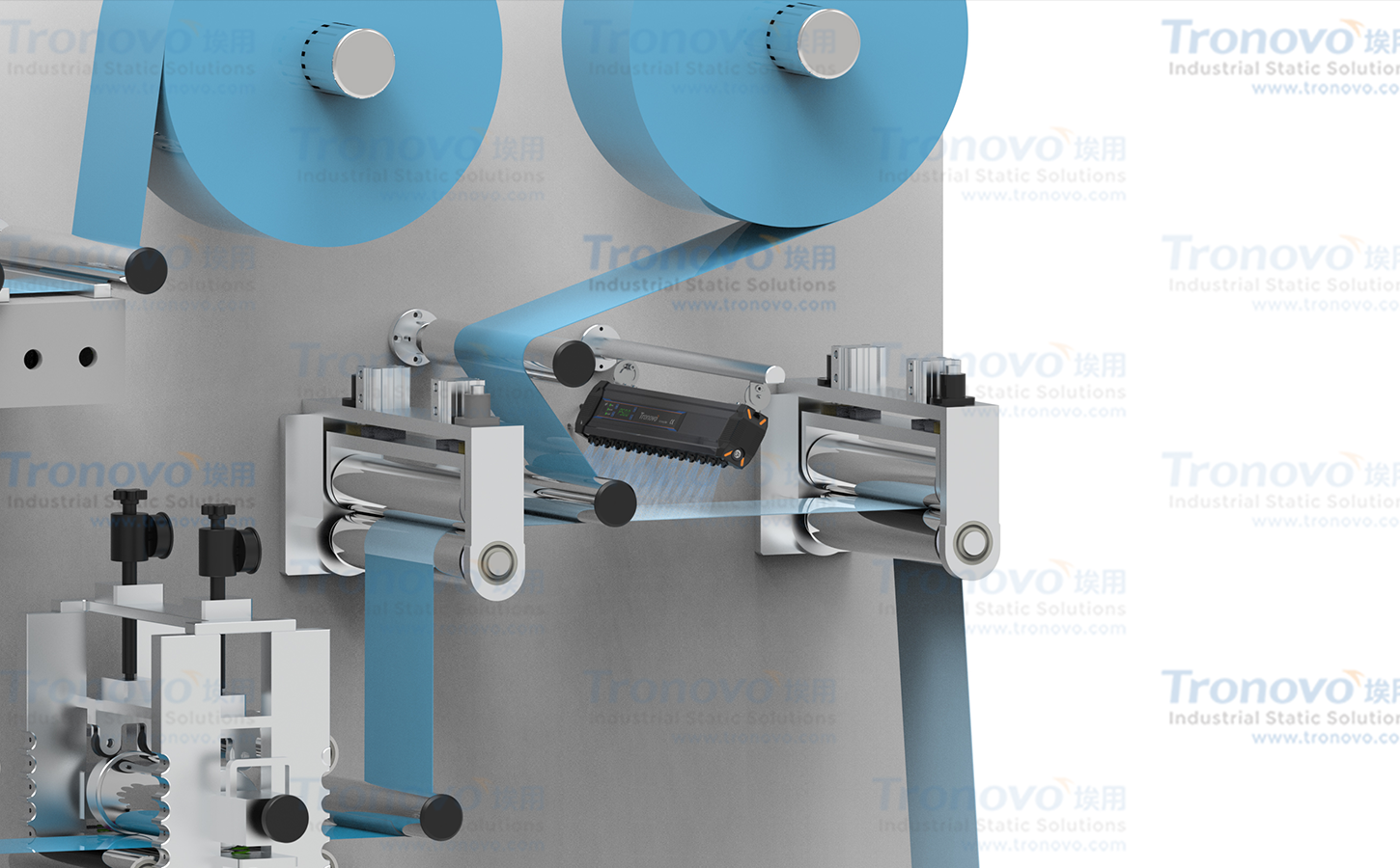 Nghiên cứu trường hợp: Thanh dẫn điện DC cho việc loại bỏ tĩnh điện trong sản xuất phim cuộn tốc độ cao