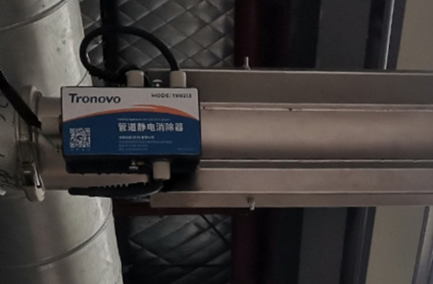 Ứng dụng cài đặt loại bỏ tĩnh ống tách lốc xoáy