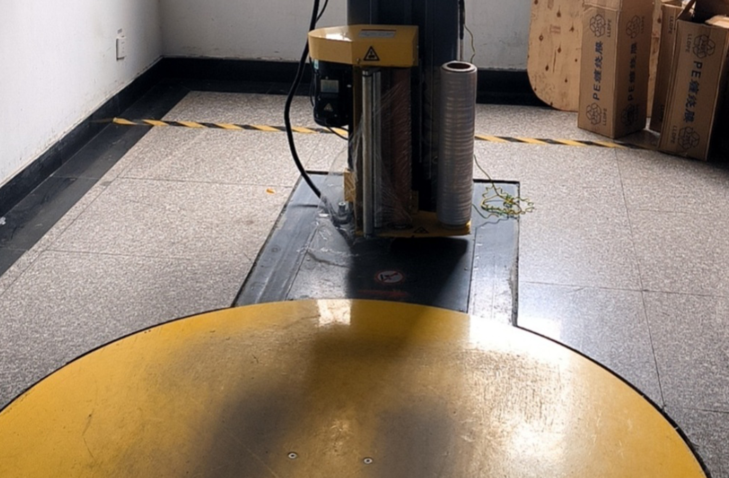 Bọc phim baler trường hợp loại bỏ tĩnh điện